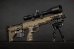 DT SRSA1 COVERT Rifle .338LM 18'' BLK/BLK 5RD RH