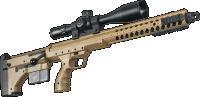 DT SRSA1 Rifle 6.5CM 26'' BLK/BLK 6RD LH